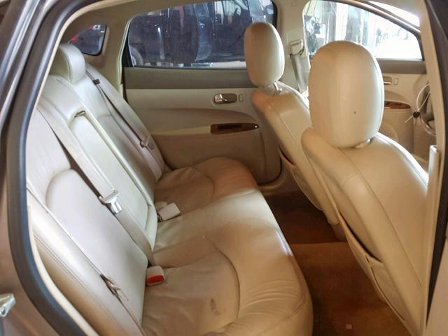 2G4WD582161182107 - 2006 BUICK LACROSSE C GOLD photo 6