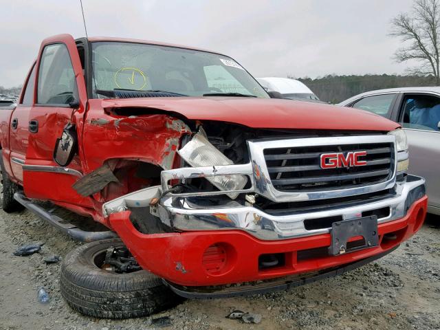 2GTEC13V361307346 - 2006 GMC NEW SIERRA RED photo 9