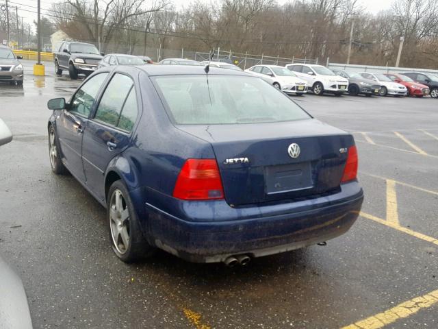 3VWVH69M43M042869 - 2003 VOLKSWAGEN JETTA GLI BLUE photo 3