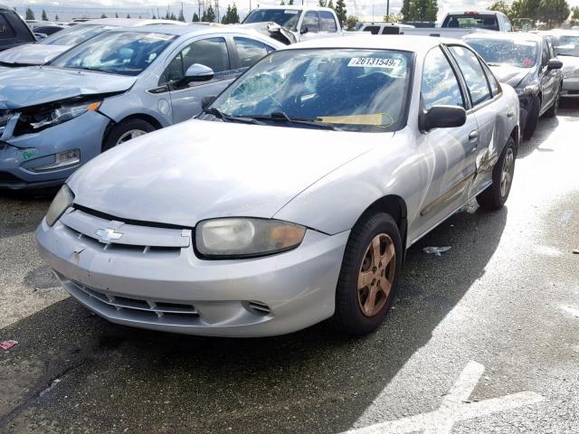 1G1JF52FX57184095 - 2005 CHEVROLET CAVALIER L SILVER photo 2