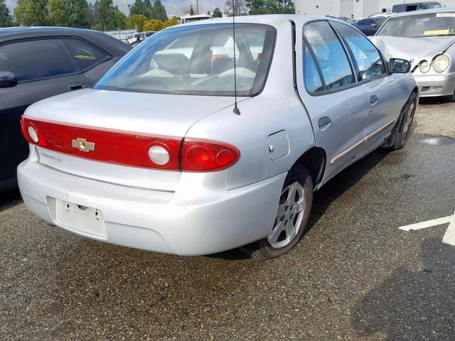 1G1JF52FX57184095 - 2005 CHEVROLET CAVALIER L SILVER photo 4