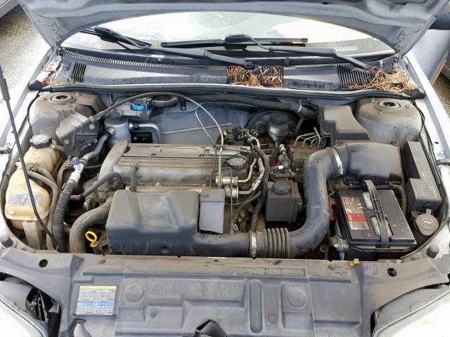 1G1JF52FX57184095 - 2005 CHEVROLET CAVALIER L SILVER photo 7