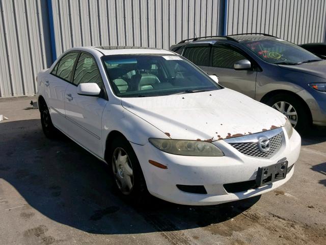 1YVFP80C135M08846 - 2003 MAZDA 6 I WHITE photo 1