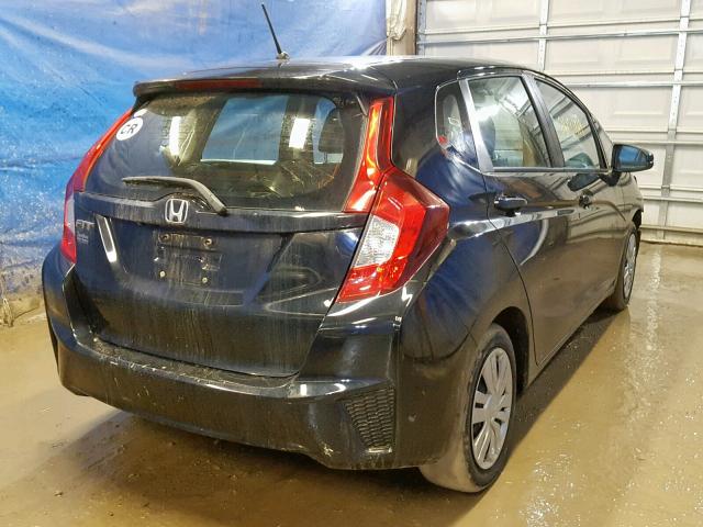 JHMGK5H5XHS023998 - 2017 HONDA FIT LX BLACK photo 4