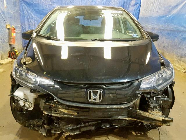 JHMGK5H5XHS023998 - 2017 HONDA FIT LX BLACK photo 9