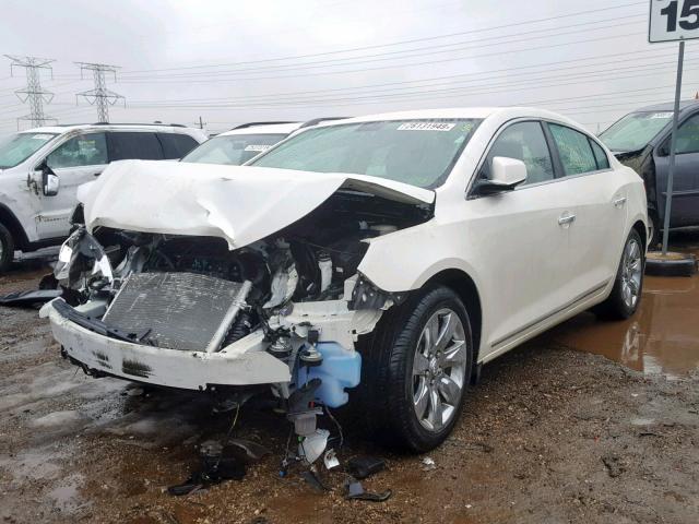 1G4GC5EG5AF180479 - 2010 BUICK LACROSSE C WHITE photo 2