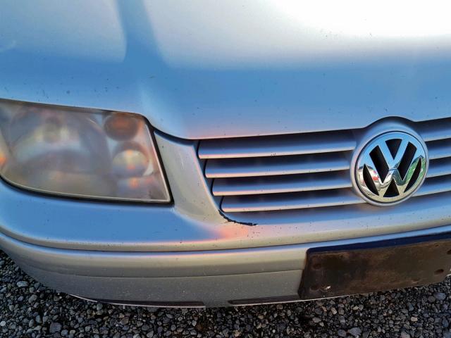 3VWSP69M62M086618 - 2002 VOLKSWAGEN JETTA GLS SILVER photo 9