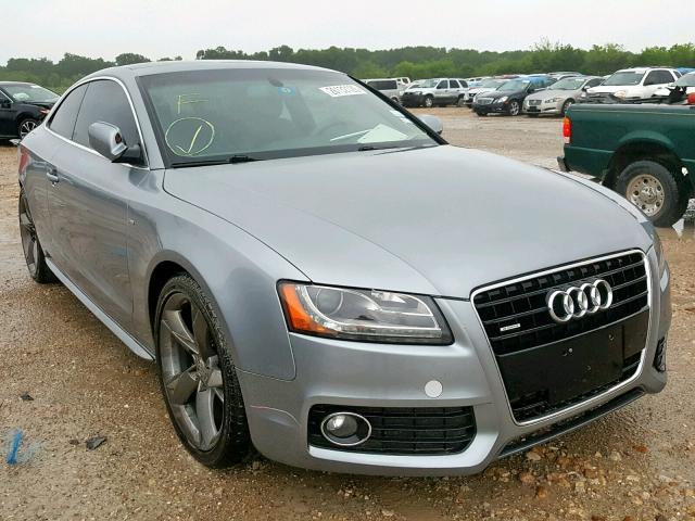 WAUWKAFRXAA058898 - 2010 AUDI A5 PRESTIG GRAY photo 1