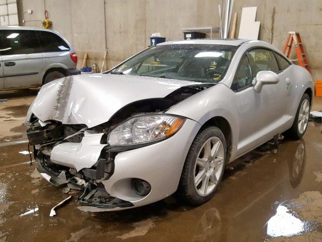 4A3AK64F87E069965 - 2007 MITSUBISHI ECLIPSE ES SILVER photo 2