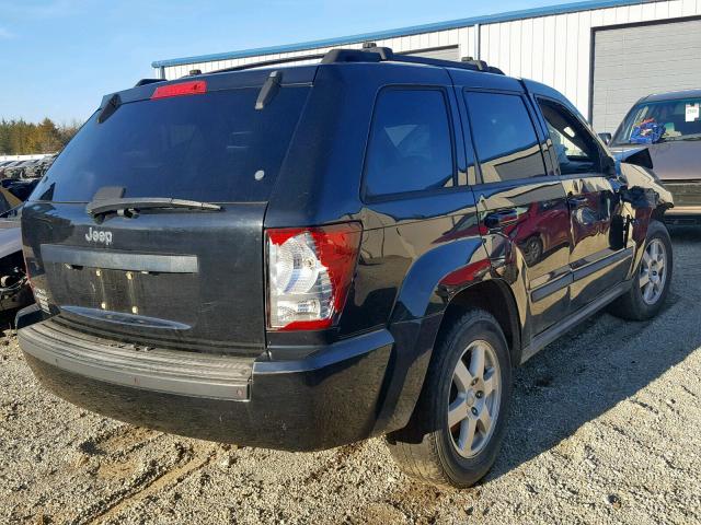 1J8GR48K08C144653 - 2008 JEEP GRAND CHER BLACK photo 4