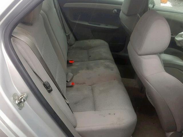 1G1ZB5EB0A4114883 - 2010 CHEVROLET MALIBU LS SILVER photo 6