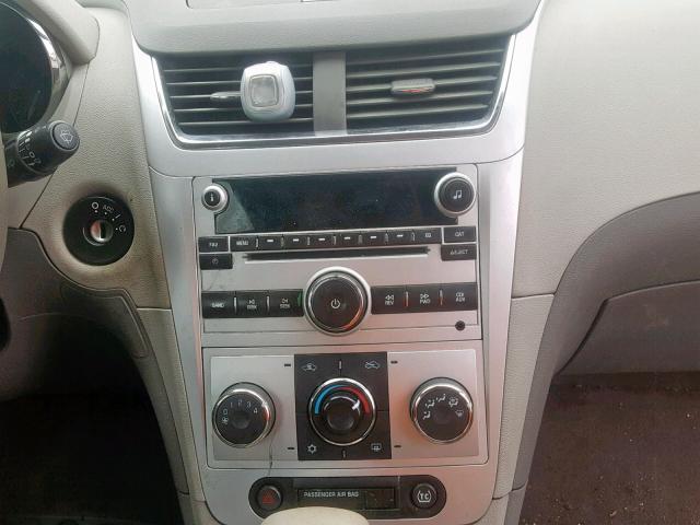 1G1ZB5EB0A4114883 - 2010 CHEVROLET MALIBU LS SILVER photo 9