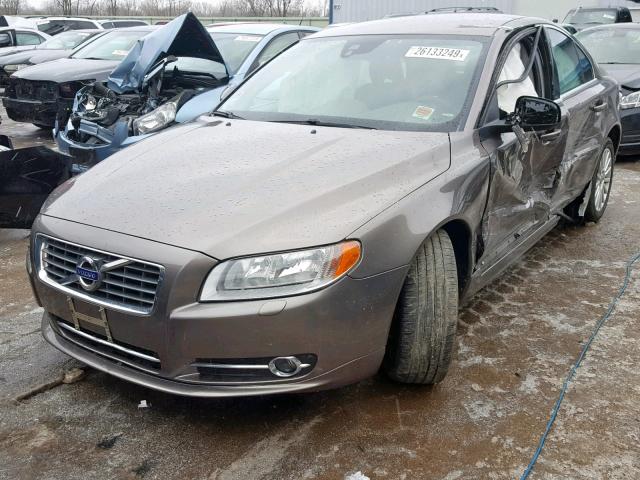 YV1940AS1C1151241 - 2012 VOLVO S80 3.2 BURGUNDY photo 2