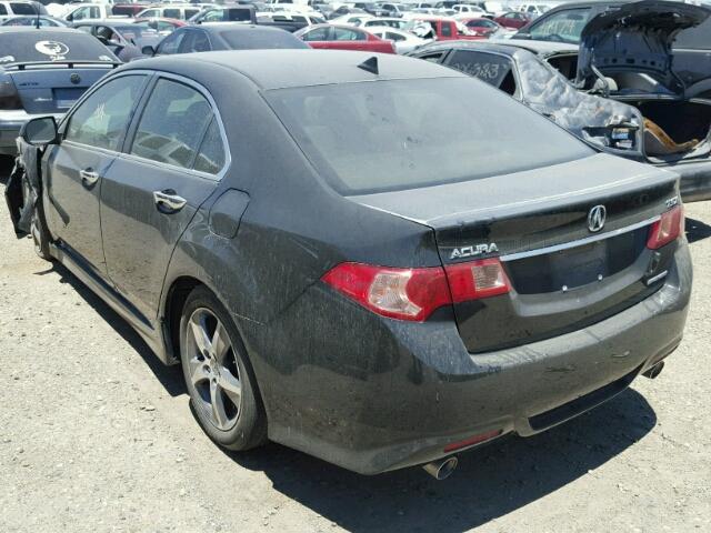 JH4CU2F8XCC027427 - 2012 ACURA TSX SE BLACK photo 3