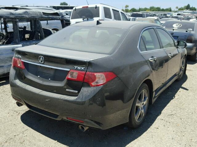 JH4CU2F8XCC027427 - 2012 ACURA TSX SE BLACK photo 4