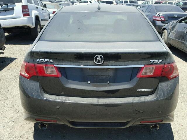 JH4CU2F8XCC027427 - 2012 ACURA TSX SE BLACK photo 9