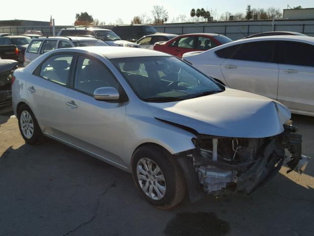 KNAFU4A22C5499586 - 2012 KIA FORTE EX SILVER photo 1