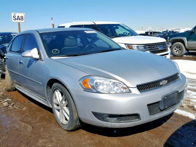 2G1WC5E34C1100461 - 2012 CHEVROLET IMPALA LTZ SILVER photo 1