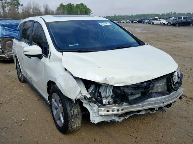 5FNRL6H70JB062858 - 2018 HONDA ODYSSEY EX WHITE photo 1