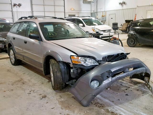 4S4BP61C376323221 - 2007 SUBARU LEGACY OUT GRAY photo 1