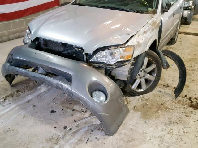 4S4BP61C376323221 - 2007 SUBARU LEGACY OUT GRAY photo 9