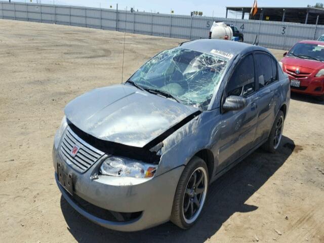 1G8AZ55F77Z153060 - 2007 SATURN ION LEVEL GRAY photo 2