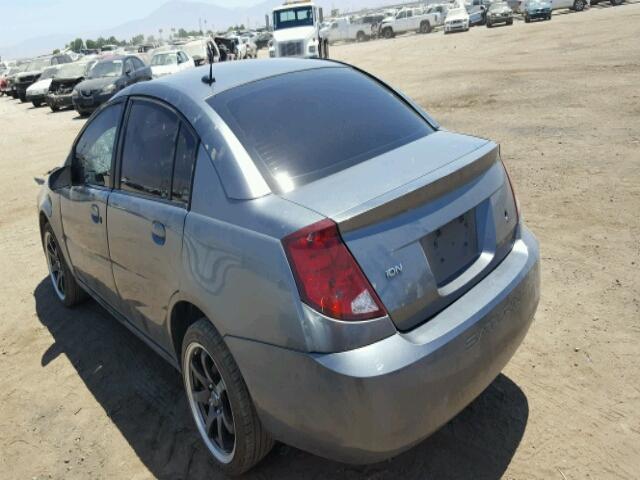 1G8AZ55F77Z153060 - 2007 SATURN ION LEVEL GRAY photo 3