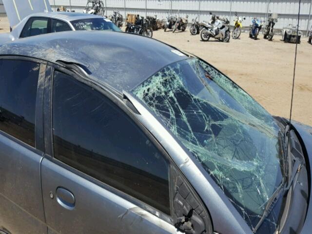 1G8AZ55F77Z153060 - 2007 SATURN ION LEVEL GRAY photo 9