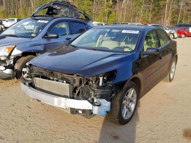 1G11C5SA7DF257568 - 2013 CHEVROLET MALIBU 1LT შავი ფოტო 2
