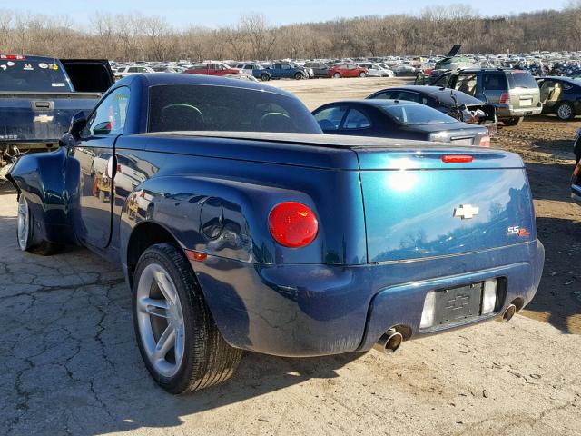 1GCES14HX6B122609 - 2006 CHEVROLET SSR 绿色 照片 3
