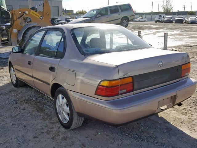 1NXAE09E3PZ104663 - 1993 TOYOTA COROLLA LE TAN photo 3