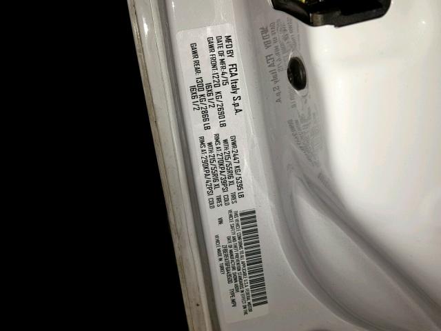 ZFBERFAT6F6A49500 - 2015 RAM PROMASTER 白色 照片 10