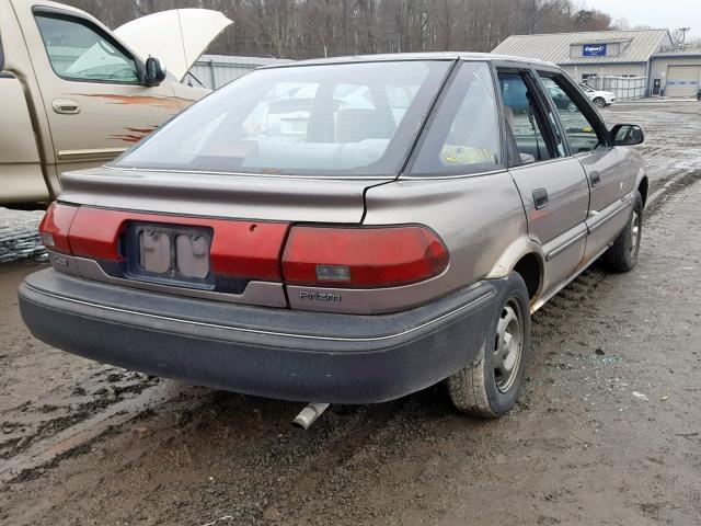 1Y1SK7162LZ024195 - 1990 GEO PRIZM BROWN photo 4