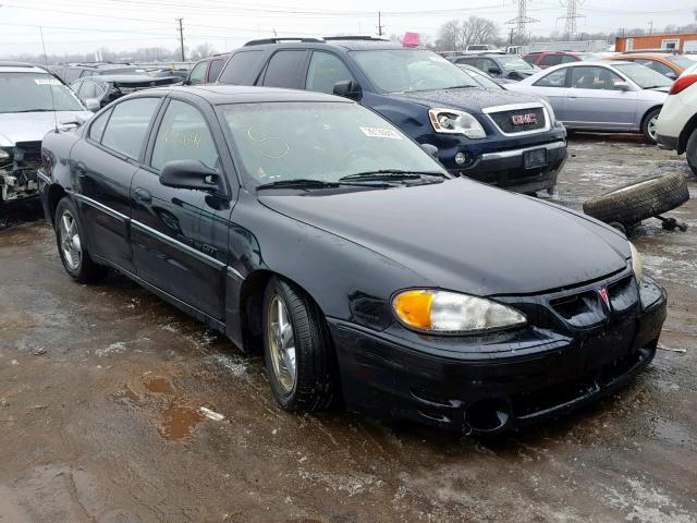 1G2NW52E51C225786 - 2001 PONTIAC GRAND AM G BLACK photo 1