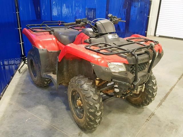 1HFTE392XE4002039 - 2014 HONDA TRX420 TE RED photo 1