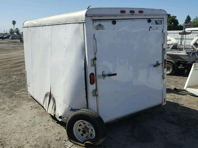 4P2FB10146U075114 - 2006 PACE TRAILER WHITE photo 3