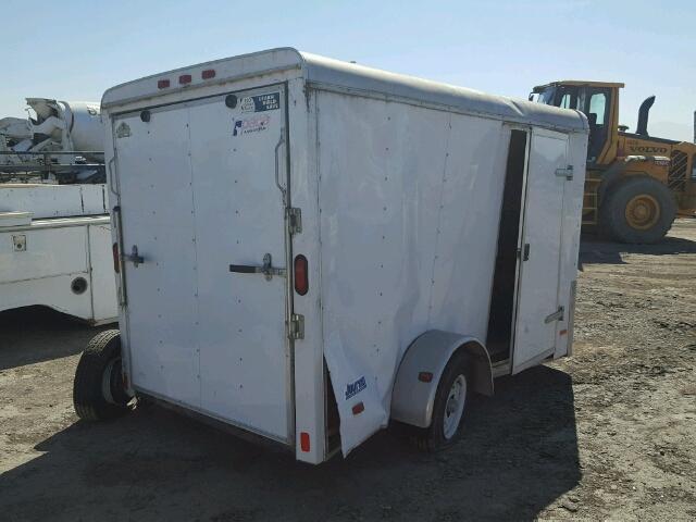 4P2FB10146U075114 - 2006 PACE TRAILER WHITE photo 4