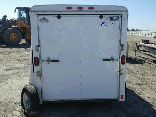 4P2FB10146U075114 - 2006 PACE TRAILER WHITE photo 8