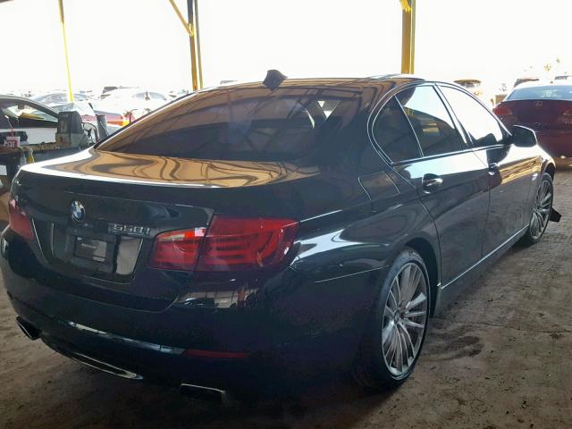 WBAFR9C51BC757192 - 2011 BMW 550 I BLACK photo 4