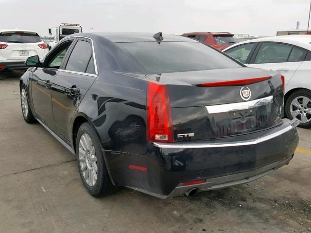 1G6DA5EY5B0136348 - 2011 CADILLAC CTS BLACK photo 3