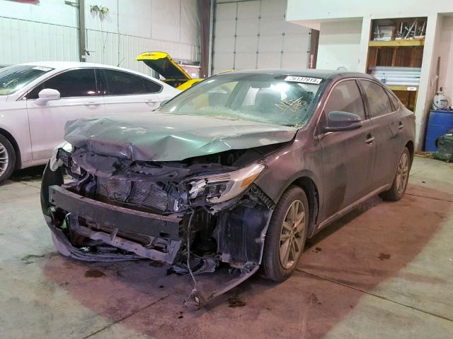 4T1BK1EBXDU022195 - 2013 TOYOTA AVALON BAS GRAY photo 2