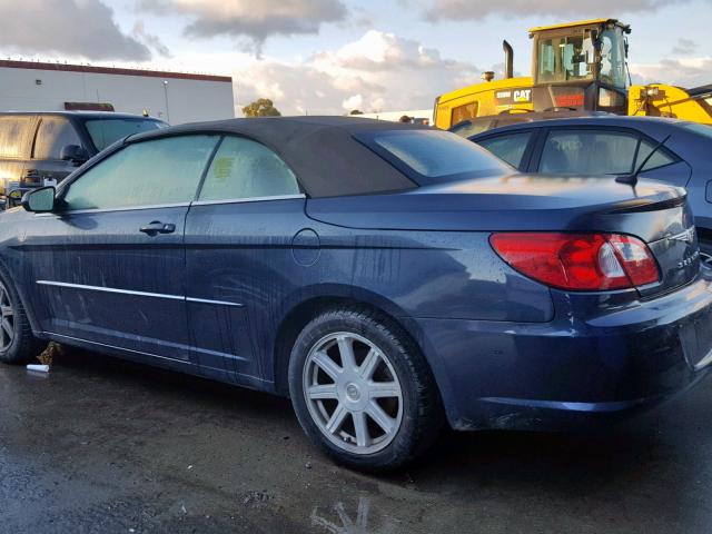 1C3LC55R38N157095 - 2008 CHRYSLER SEBRING TO BLUE photo 3