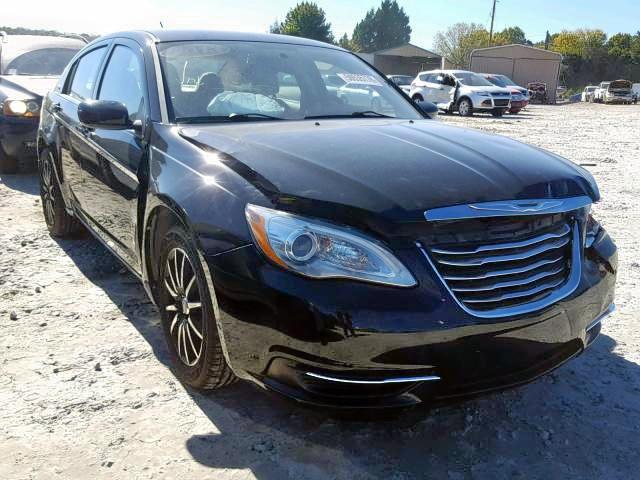 1C3CCBAB3DN597013 - 2013 CHRYSLER 200 LX BLACK photo 1