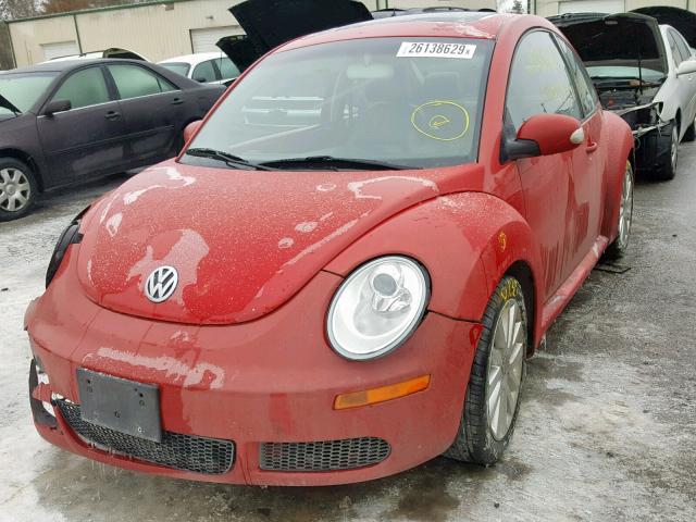 3VWRW31C78M507869 - 2008 VOLKSWAGEN NEW BEETLE Qırmızı foto 2
