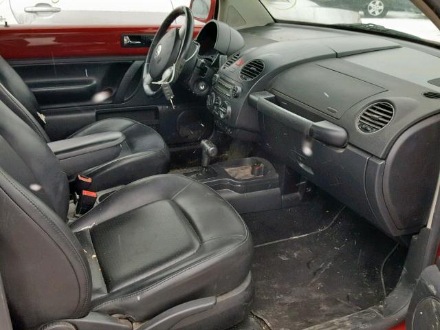 3VWRW31C78M507869 - 2008 VOLKSWAGEN NEW BEETLE Qırmızı foto 5
