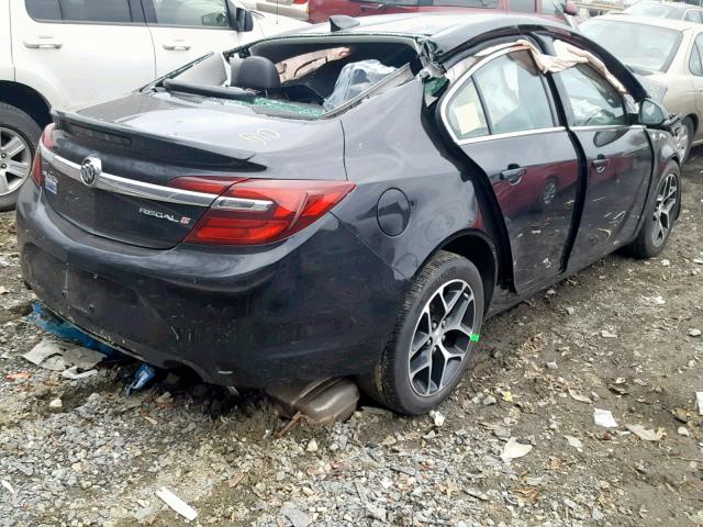 2G4GL5EX9H9104802 - 2017 BUICK REGAL SPOR BLACK photo 4