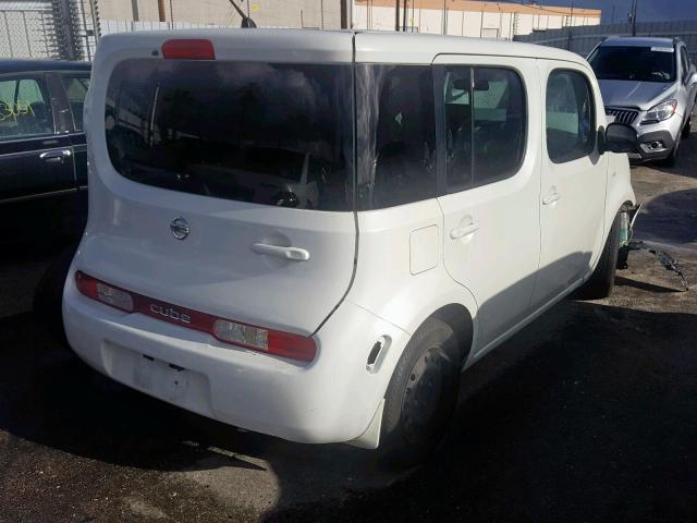 JN8AZ2KR2AT167501 - 2010 NISSAN CUBE BASE WHITE photo 4