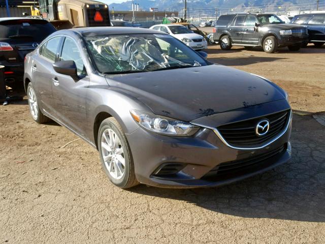 JM1GJ1U58G1440172 - 2016 MAZDA 6 SPORT GRAY photo 1