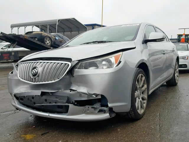 1G4GE5EV2AF104372 - 2010 BUICK LACROSSE C SILVER photo 2