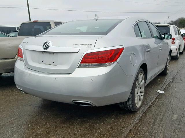 1G4GE5EV2AF104372 - 2010 BUICK LACROSSE C SILVER photo 4